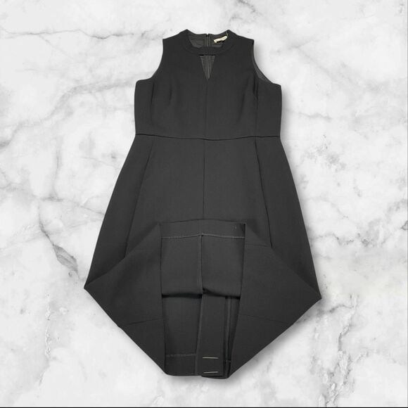 Ann Taylor Black Keyhole Sleeveless A-line Dress Size 4 - Picture 15 of 16